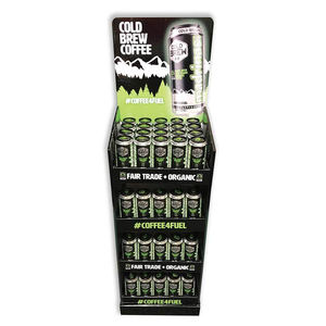 Buy Freestanding monster energy drink display stand with Custom Designs ...