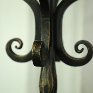 שערים מודרניים בעבודת יד מברזל יצוק, עיצובים של שערי ברזל, שער גינה מברזל לחווה ולבית גן, שער כניסה ראשי - Product Image 5