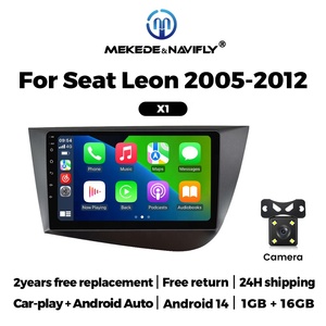 MEKEDE-Reproductor de radio con Android para coche, estéreo, DVR, WIFI, FM, 1024x600, para Seat <span class=keywords><strong>Leon</strong></span> 2005, 2006, 2007, 2009, <span class=keywords><strong>2010</strong></span>, LHD - Product Image 4