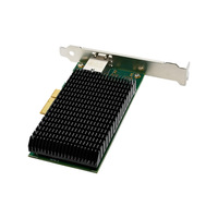 Carte réseau Ethernet à fibre optique 10G Gigabit Intel X550-T1 Pcie X4 avec un seul port optique pour ordinateurs de bureau, interface sans fil interne WIFI