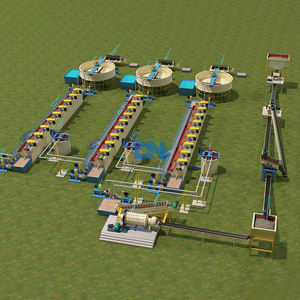 採掘設備生産ライン10 TPH鉛亜鉛抽出プラント - Product Image 3