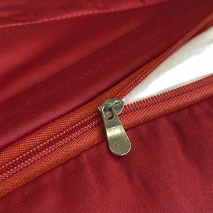 Cao cấp sang trọng theo phong cách Châu Âu tấm ga trải giường bán buôn rắn thêu bông Comforter Bìa bedding Set dệt kỹ thuật - Product Image 6