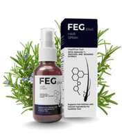 Véritable Spray Anti-Chute de Cheveux FEG PLUS 50ml OEM/ODM – Votre Propre Marque d'Essence Capillaire