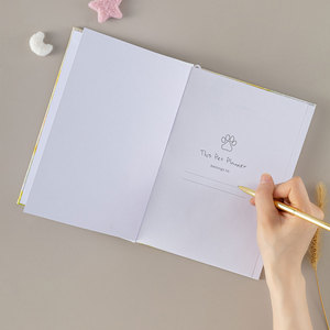 LABON Pet Memory a PET'S LIFE Diary <strong>Journal</strong> Matte Coated Cover Square Spine Notebook with Ribbon for Cats &amp; <strong>Dogs</strong> - Product Image 3