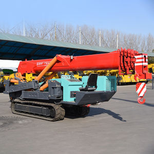 Grúa Telescópica Multifuncional con Brazo Plegable y Patas Estabilizadoras para Proyectos de Infraestructura Municipal - Product Image 4