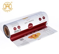Sac d'emballage alimentaire de ferraille d'impression de taille personnalisée rouleau jumbo film PET AL PE pour collation croustilles de pommes de terre de boeuf séchées