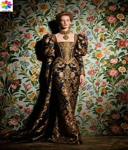 Tùy Chỉnh In Hữu Cơ 100% Bông Vải Satin Lụa Tự Do London Vải Mềm In Kỹ Thuật Số Châu Âu Cho Girls 'Dresses - Product Image 1