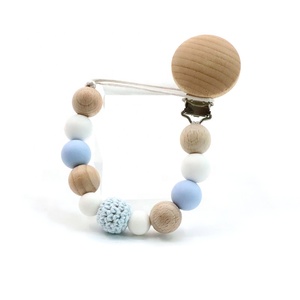 Cadena <span class=keywords><strong>de</strong></span> Soporte <span class=keywords><strong>de</strong></span> Clip <span class=keywords><strong>para</strong></span> Chupete con Cuentas <span class=keywords><strong>de</strong></span> Ganchillo Hecha a Mano, Juguete <span class=keywords><strong>de</strong></span> Dentición <span class=keywords><strong>para</strong></span> Bebé, Rango <span class=keywords><strong>de</strong></span> Edad <span class=keywords><strong>de</strong></span> 0 a 12 Meses, Hecho <span class=keywords><strong>de</strong></span> Silicona - Product Image 3