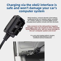 Chargeur de toit portable 12V 2WD pour voiture avec panneau solaire OBD anti-décharge et panneau photovoltaïque de 800-1000W
