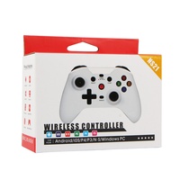 Control Inalámbrico para PC/Pro/Móvil con Giroscopio de Seis Ejes, Motor de Vibración, Botón Turbo y Volante de Juego