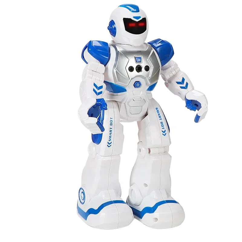 Mainan robot edukasi anak-anak, mainan robot pintar kartun dapat diprogram
