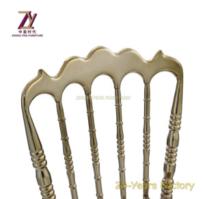 Mariage de luxe Chaises Tiffany Dîner empilable d'événements Chaise pour table de restaurant - Product Image 5