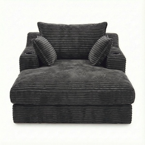 Modern Compact Corner Sleeper <b>Sofa</b> <b>Bed</b> Vacuum Compressed Foam Sponge Recliner <b>Chair</b> Living Room Boneless Fabric Couch in Box - Product Image 5