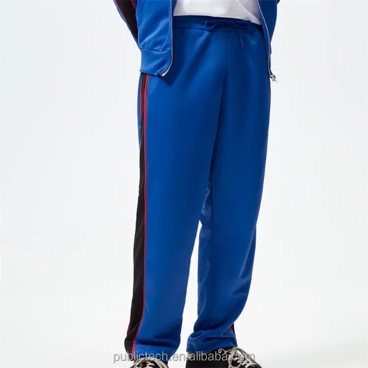 OEM Customized High Quality 100% Cotton Striped Men's Casual Sports Comfort Pants