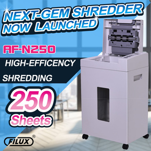 Competitive Price Superior Quality Electric High Security <b>Paper</b> Shredder Machine 250 Sheets Capacity 50L <b>Bin</b> No Waiting for - Product Image 2