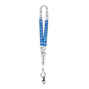 Manufacturer Free Sample Promotional Cheap Custom Printed RPET <b>Polyester</b> Neck <b>Lanyard</b> With Logo - Product Image 4
