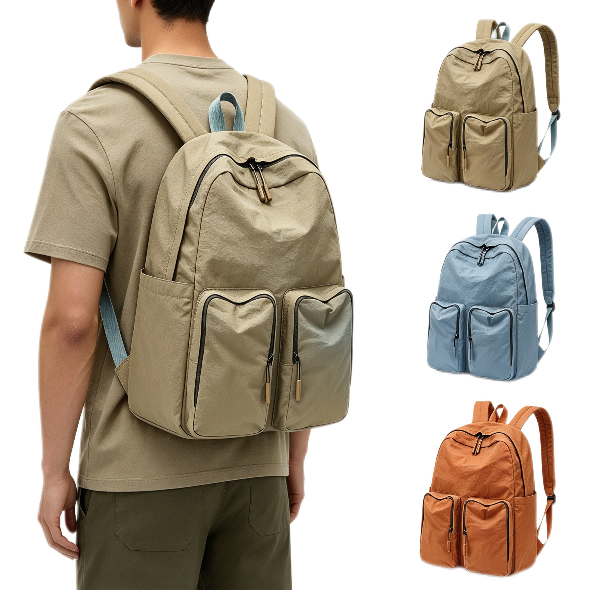 Lightweight Backpack Large Capacity Unisex