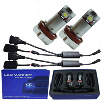 Convient pour les feux Angel Eye de voiture E92 6W H8 6W 12W E92 Angel Eye LED