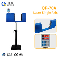 Étriers laser à axe unique de haute précision QP-70A (métal aluminium) pour la mesure de jauge de fil de câble extrudant le diamètre de la ligne