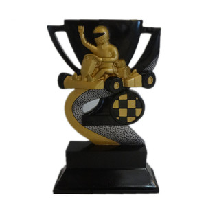 Weivista Go Kart Racing Trophée en résine Sculpture de prix en gros pour les pilotes de <span class=keywords><strong>karting</strong></span> - Product Image 2