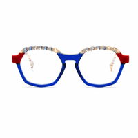 Monture de lunettes Resda RSD8054 en acétate coloré arc-en-ciel, monture intégrale, lunettes optiques tendance pour femmes, usage quotidien