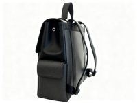 Sac à dos professionnel pour ordinateur portable en fibre de carbone personnalisé - Cadeau d'entreprise OEM, sac de voyage d'affaires imperméable et durable