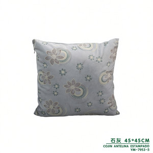 Cuscino in Antelina Jacquard Scamosciato Stampa Lime 45*45, Comodo Cuscino per Seduta e Decorazione - Product Image 3