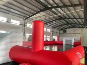 QIQU - Cancha <span class=keywords><strong>de</strong></span> Fútbol Inflable Comercial <span class=keywords><strong>de</strong></span> PVC Sijia, Personalizable <span class=keywords><strong>con</strong></span> Logotipo y Tamaño, Venta al Por Mayor - Product Image 4