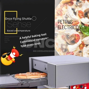 <span class=keywords><strong>Horno</strong></span> de Pizza Eléctrico de 12 Pulgadas, Compacto, de Acero Inoxidable, para Mostrador, Ideal para Tiendas de Comida para Llevar y Restaurantes de Comida Rápida - Product Image 4