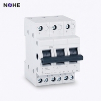 Commutateur de transfert triphasé électrique 230/400V sur rail DIN 1P 2P 3P 4P 16A 20A 25A