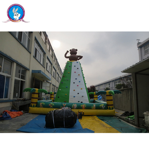 Alta calidad Hop salto subir inflable grande pared de escalada deporte juego de escalada de juego para la venta - Product Image 4