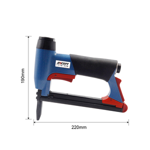 21GA <span class=keywords><strong>Long</strong></span> nez industriel en acier Air <span class=keywords><strong>agrafeuse</strong></span> pistolet 8016 pneumatique revêtement de sol bricolage meubles <span class=keywords><strong>agrafeuse</strong></span> 1 an de garantie GS - Product Image 5