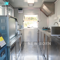 Nouveau-né australie standard Burger canne à sucre jus Machine kiosque chariot camions de nourriture remorques de nourriture magasin de décrochage remorque de limonade