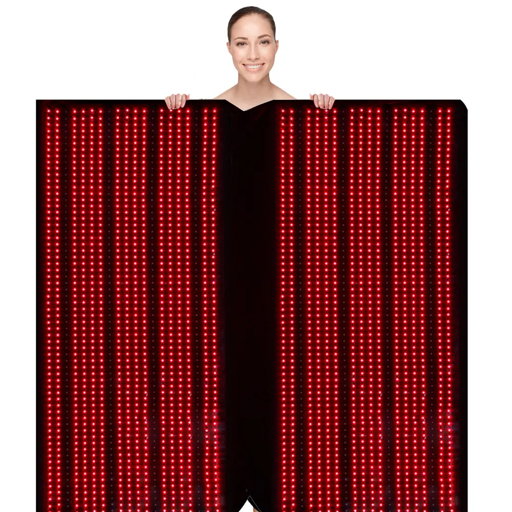 Factory Sales Full Body Pain Relief Sleeping Bag Near Far Infrared Therapy Mattress Red Light Therapy Bed