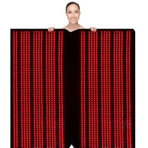 Saco de dormir para aliviar el dolor corporal, colchón de terapia infrarroja lejana, cama de terapia de luz roja, venta de fábrica