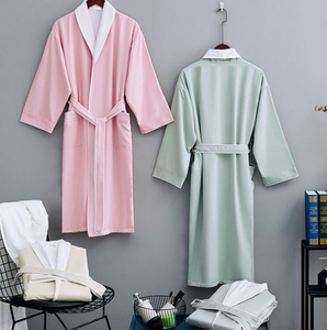 <span class=keywords><strong>Peignoir</strong></span> long léger en flanelle double couche, doux, luxueux et élégant pour <span class=keywords><strong>femme</strong></span>, cadeau idéal pour les couples - Product Image 1