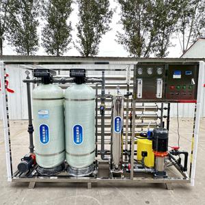 Système de filtration pour le traitement de l'eau, système de traitement de l'eau par osmose inverse industrielle, machine de filtration d'eau RO, purificateur d'eau - Product Image 1