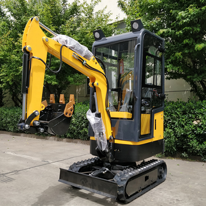 Mini-excavatrice de haute qualité de Chine, 1 tonne, 1,2 tonne, 1,5 tonne, avec cabine fermée, à vendre - Product Image 3