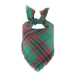 Tanpopo הסיטונאי שמח שנה חדשה כלב bandana צעיף חג המולד הודיה כלב בנדנה קלאסי משולש סגנון משובץ - Product Image 3