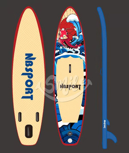 Planche Sup à <span class=keywords><strong>Paddle</strong></span> <span class=keywords><strong>gonflable</strong></span> modèle noir et blanc, <span class=keywords><strong>prix</strong></span> d'usine, sur mesure, pour position debout - Product Image 6
