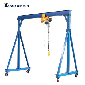 La più venduta gru a cavalletto portatile manuale Non ferroviario di 0.5ton-25ton utilizzata in officina - Product Image 1