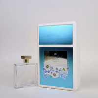Emballage en cassette moulée, plateau en pâte à papier lisse, cosmétique de luxe