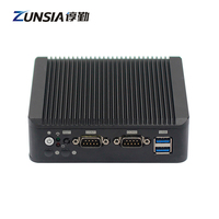 2025 Celeron J4125 Mini PC 8 Go Ram Double Lan 2 * Com DDR4 HD + VGA LVDS X86 Linux Win11 Ordinateur de bureau industriel Client mince Nano Mini Pc