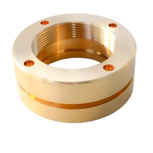 Écrous d'insertion en laiton filetés CuSn5Zn5Pb5 empêchant les fuites dans les systèmes à haute pression - Product Image 1