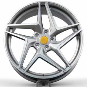 Rines Monobloque Forjados Bku para Ferrari F8 Tributo 458 <span class=keywords><strong>Spider</strong></span> <span class=keywords><strong>488</strong></span> GTB 812 F430 360 de 19 20 21 Pulgadas, Cinco Radios, 5x108, Aleación - Product Image 4