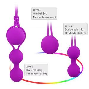 Palle vaginali stringere vibratore palla Kegel <span class=keywords><strong>Ben</strong></span> <span class=keywords><strong>Wa</strong></span> Vagina Muscle Trainer giocattoli intimi per adulti bolas chines giocattoli sessuali per le donne - Product Image 2