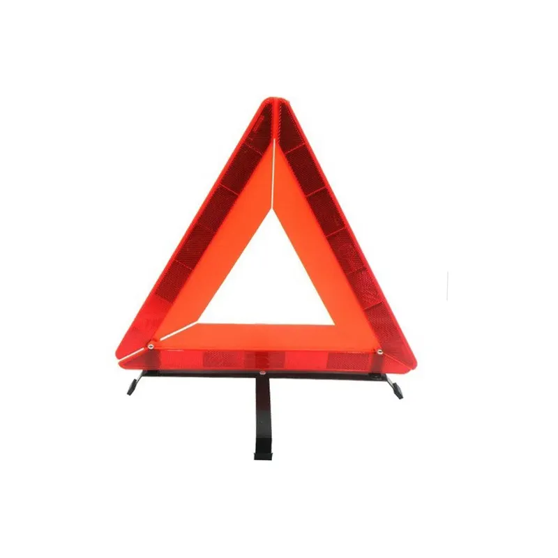 Luz de advertencia triangular, luz de advertencia de seguridad de emergencia, roja