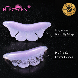 Prix d'usine Fubowen – Boucliers en silicone scintillants pour <span class=keywords><strong>rehaussement</strong></span> <span class=keywords><strong>de</strong></span> <span class=keywords><strong>cils</strong></span>, réutilisables, auto-adhésifs, pour <span class=keywords><strong>cils</strong></span> inférieurs - Product Image 6