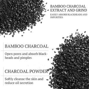 Bandes nettoyantes pour le nez <span class=keywords><strong>en</strong></span> charbon de bambou à marque privée, élimination des points noirs, détoxification des pores, masque exfoliant pour le nez - Product Image 4