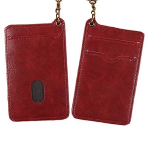 Dompet Kartu Kunci Kulit Imitasi PU <span class=keywords><strong>3</strong></span>-Kantong Promosi, Gantungan Kunci Kartu Akses Kamar Hotel, Tempat Kartu Identitas dengan Hadiah Promosi - Product Image 4